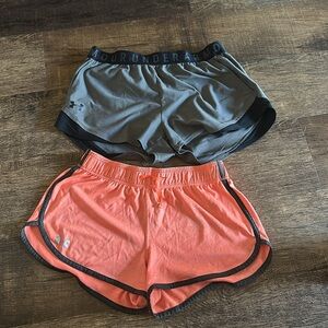 2 Under armour athletic comfy shorts